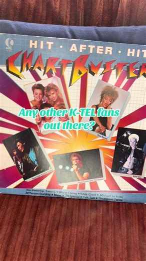 My latest K-TEL album. Such fun! #80smusic #genx #ilovethe80s #Ktel #tc80s