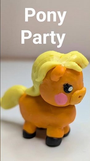 Learn to Make this Cute Pony out of Clay | Tutorial