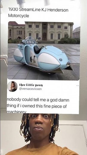 1930 StreamLine KJ Henderson Motorcycle