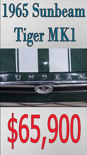 1965 Sunbeam Tiger MK1#shorts