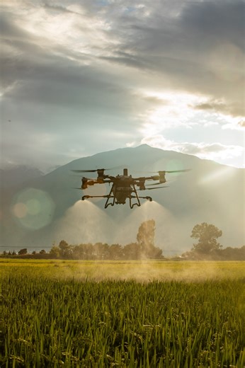 16K views · 122 reactions | From shattered to spectacular! ✨ Don't blink or you'll miss the reveal of the DJI T100 in action. #DJIAgriculture #DJIT100 #Agriculturaldrone #Agriculturedrone #DroneLife #Transition | DJI Agriculture | Facebook