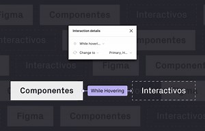 Componentes interactivos en Figma: Tutorial   qué es