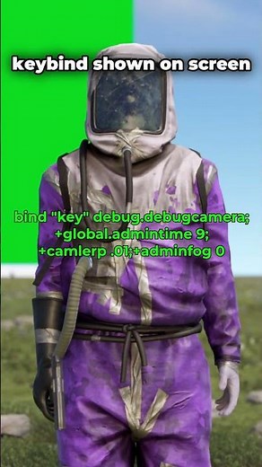 Make Cinematics Like A Rust Youtuber With This Keybind!🎬#rust #rusttips #rustshorts #rustgame