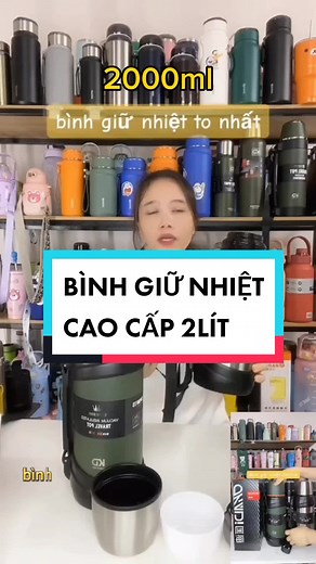 Bình giữ nhiệt 2 lít cao cấp,em để thêm vài loại bình cho anh chị chọn sản phẩm phù hợp nhất với mình nhé !!! #reviewlamdep #2L #binhgiunhiet #quoctelaodong2023 #muasam #saleluongve #tiepthilienket #affiliatemarketing #affiliate #xuhuong #thinhhanh #TIKTOKSHOP #phobien #review #ủng_hộ_mình_nha #followme #CapCut