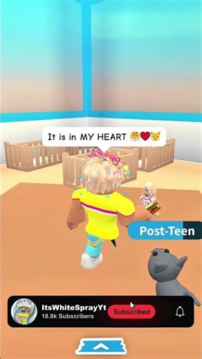 When a Noob Tries to Adopt You 😂👶 #roblox #shorts
