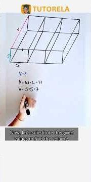 Calculate Volume: Three 5×7 Cuboids Composite Shape #Math #Cuboids #VolumeOfAOrthohedron