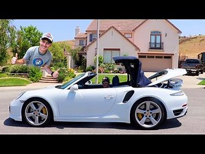 ポルシェ911ターボSを試乗したら驚きの加速力で好きになってしまった！Porsche 911 Turbo S Cabriolet Steve's POV スティーブ的視点