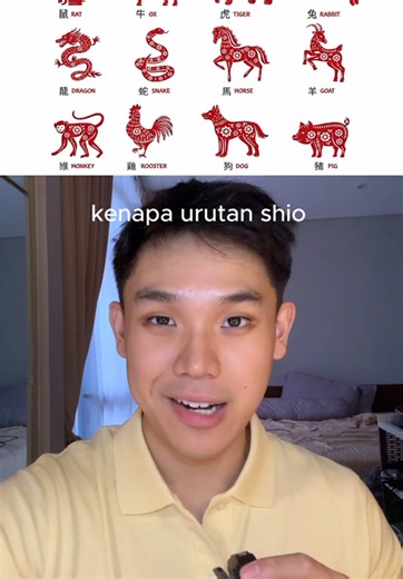 ini cerita di balik urutan shio dalam budaya Tionghoa! 🧧🎉 selamat tahun kuda api 🐎🔥
