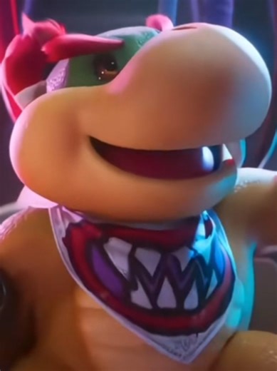 Logan as Bowser Jr. in Super Mario Galaxy Movie