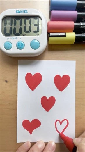 Only sharp eyes can find this ❤️ | Relaxing Drawing ASMR