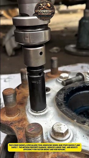 Wheel Hub Stud Removal Tool That Makes the Job Effortless!