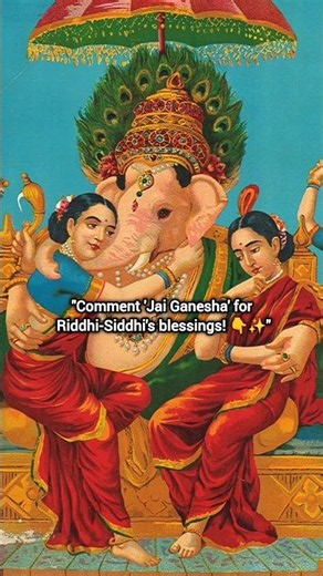 Raja Ravi Varma's Most Beautiful Ganesha Painting ✨ #shortsvideo #arts #painting #art #history