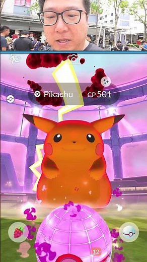 I Caught Shiny Giantamax Pikachu in Pokemon GO!