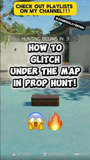 😱 HOW TO BE INVISIBLE IN BO7 PROP HUNT! (Raid) #prophunt