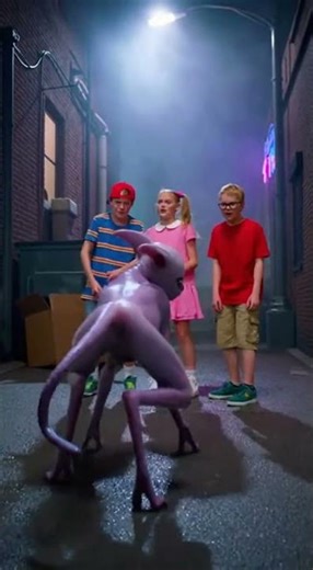 Kid's singing scares away cat Alien