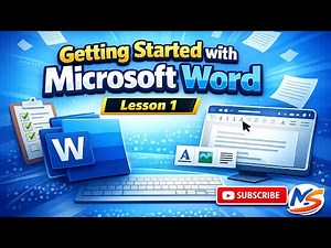 Lesson 1. Microsoft Word for complete beginner