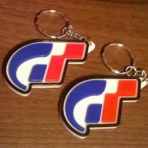 Gran Turismo Keyring - Playstation Video Game Keychain