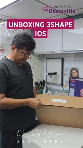 “Unboxing our NEW 3rd IOS – 3Shape!Another powerful addition to our digital workflow at Dentaville.