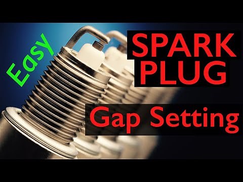 How to set the Gap on new Spark Plugs before installing in your Vehicle