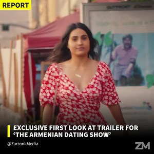 Exclusive First Look at Trailer for ‘The Armenian Dating Show’ ➖➖➖ “The Armenian Dating Show” follows three Armenian singles in Los Angeles as they are set up on blind dates with other Armenians. The catch is, the blind dates must meet the single’s Armenian family first before they ever get to meet the single. The 10-episode series explores family influence on how Armenians date, the ups and downs of young Armenians looking for their perfect match, and what it means to be Armenian in the modern 