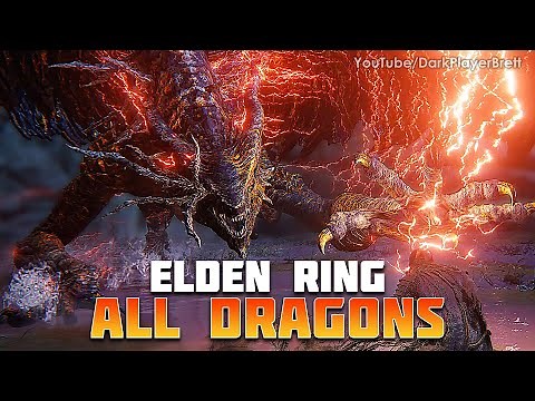 Elden Ring - All Dragon Boss Fights (NO DAMAGE) [2K 60FPS]