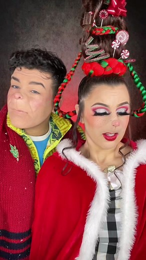 Whoville Makeup Transformation Tutorial
