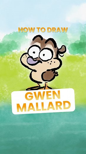 Learn how to draw the cutest duckling in Moosehead Pond with this new bonus feature when you purchase the Migration Collector’s Edition | Yours to own 2/27 on Digital & Blu-ray: Link in bio. #gwentok #gwenmallard