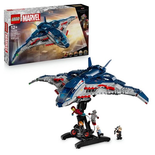 Buy LEGO Marvel Avengers: Age of Ultron Quinjet Set 76325 | LEGO | Argos