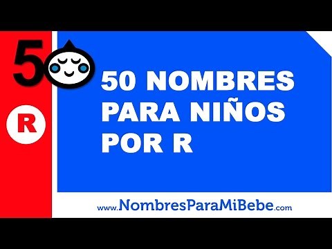 50 nombres para niños por R - los mejores nombres de bebé - www.nombresparamibebe.com