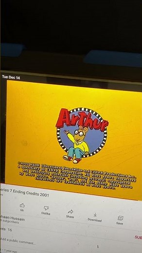 Arthur/Cinar/WGBH Boston (2001)