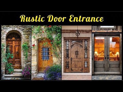 Rustic Doors And Entrance Ideas For You // Vintage Doors