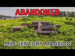 The Abandoned Shantz House, A Forgotten Mid Century Mansion