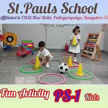 Fun activity for PS-1 kids