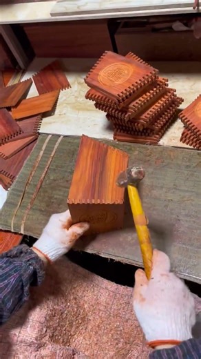 Master Level Wooden Box Making 🪵 | Satisfying Woodworking #wood #shirts #trending part 282