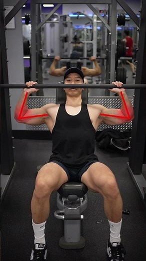 ✅ The PERFECT Smith Machine Shoulder Press