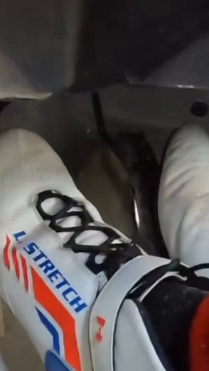 motorchive 🏴‍☠️ on Instagram: "Heel-toe shifting is an advanced driving technique used to smoothly downshift while maintaining stability, especially during spirited or performance driving. The method involves using the right foot to operate both the brake and accelerator pedals simultaneously while the left foot operates the clutch. It is most commonly used when entering a corner at high speed to match engine speed (RPM) to the lower gear, preventing drivetrain shock or wheel lockup. Here’s how