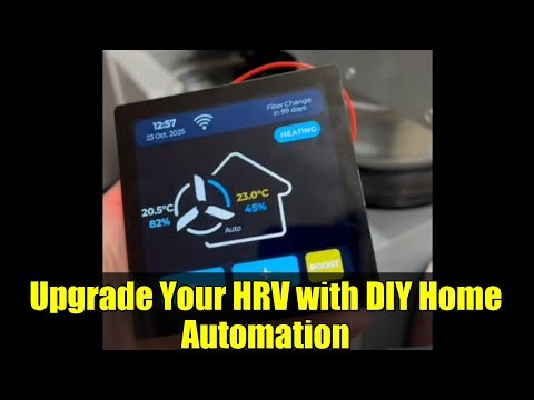 Upgrade Your HRV with DIY Home Automation | Open-Source Control for Better Air Quality