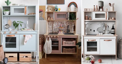 Duktig Hack : 18 idées pour customiser  la célèbre cuisine pour enfant IKEA