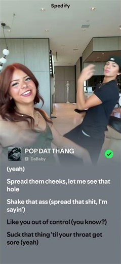 DaBaby - POP DAT THANG (Lyrics) (Sped Up Audio)