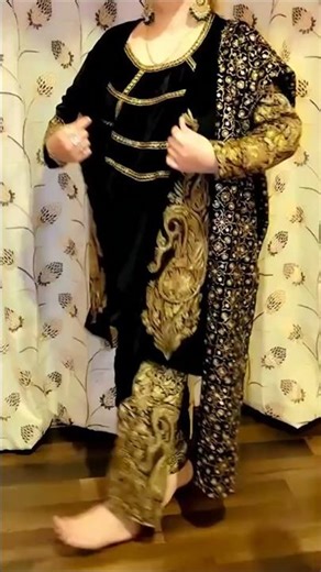 Designer 4pc Velvet tilla suit//#desingersuits #ytshorts #viral