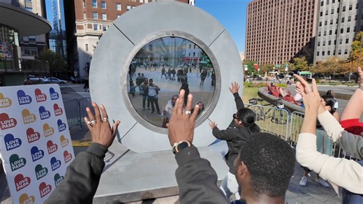 11K views · 169 reactions | The Portal is in Philadelphia! Have you heard about it? I was there for the launch on Tuesday, and share a quick experience overview of the Portal and Love/JFK Park | 42 Freeway | Facebook