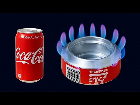 Amazing! Millions of people still don't know about this genius way to make a simple alcohol stove!