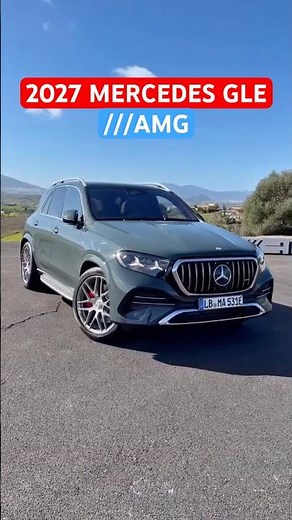 2027 Mercedes GLE 53 AMG Is Insane #newgle #trending #cars