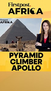 3.9K views · 15 reactions | #FirstpostAfrica: Pyramid Climber Apollo...
