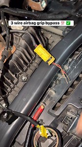 4.8K views · 1K reactions | 3 wire airbag grip bypass  ✅ #AirbagLightFix #AirbagRepair #CheckEngineLight #CarHacks #AutoElectrician | Muhammad Rohail | Facebook