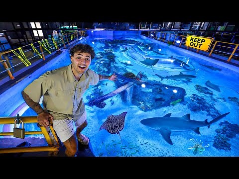 Private Tour of India’s MOST SECRET AQUARIUM!!