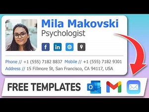 How to Create a FREE Email Signature for Outlook, Gmail + More (Step-by-Step Instructions)