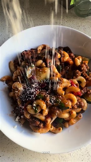 Pasta and veggies #Recipe #Cook #Amris_Kitchen #Viral #FYP