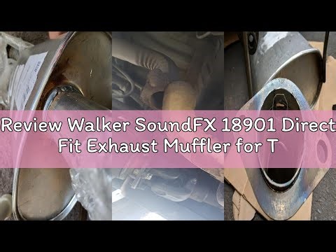 Review Walker SoundFX 18901 Direct Fit Exhaust Muffler for Toyota 4Runner