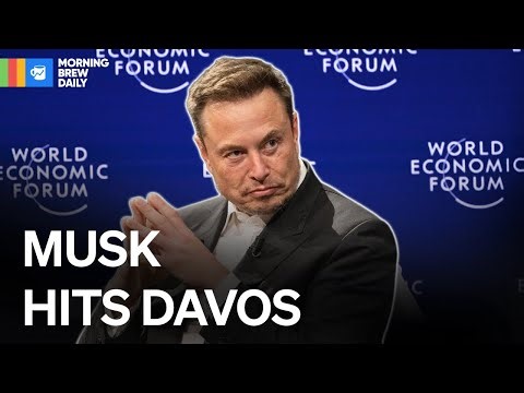 Davos-hater Elon Musk makes his World Economic Forum Debut